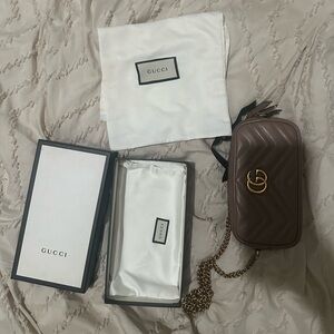 New Mini Rose Gucci Crossbody bag. Comes with dustbag, box.